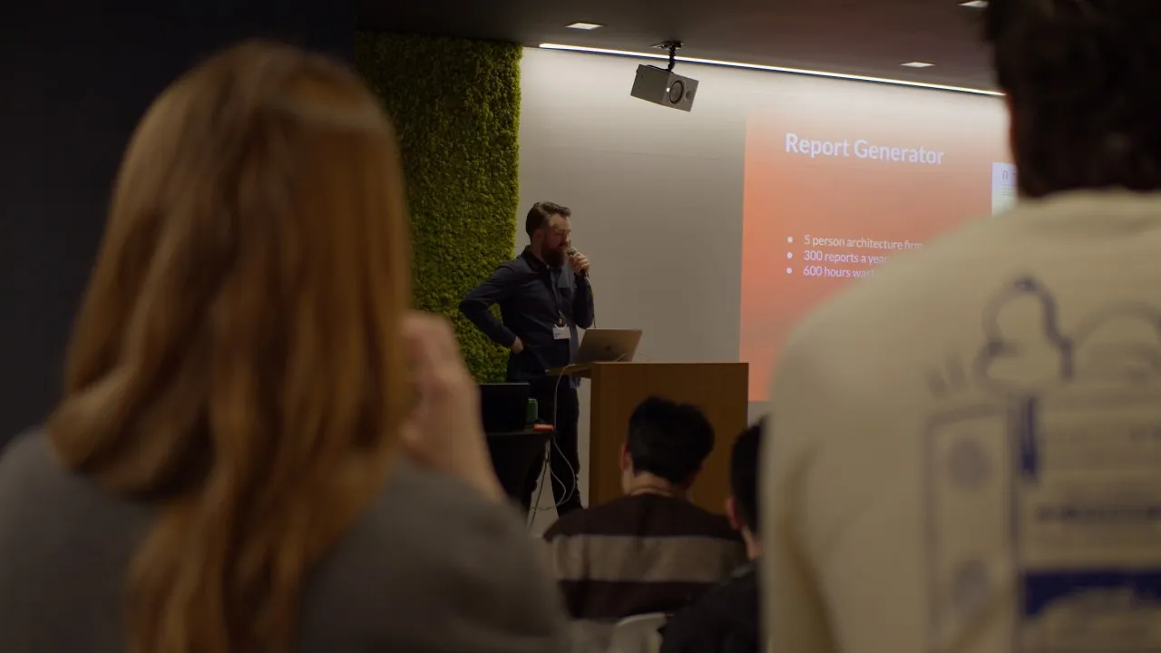 Video thumbnail for 'To Claw or not to Claw' at Claude for Everyone April 2026 in Vancouver.