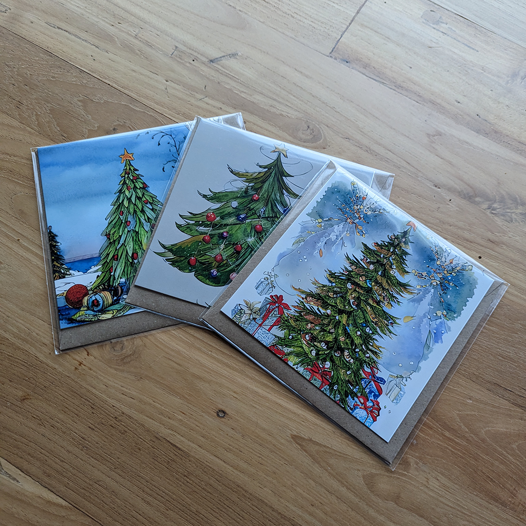 Designing Christmas Cards with Generative AI
