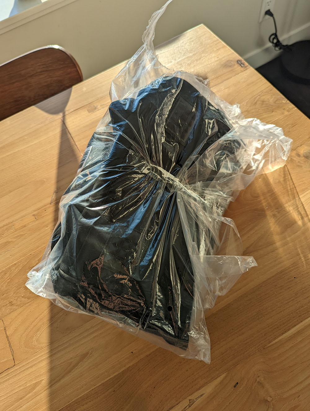 Disc Golf Pannier Bag in Packaging